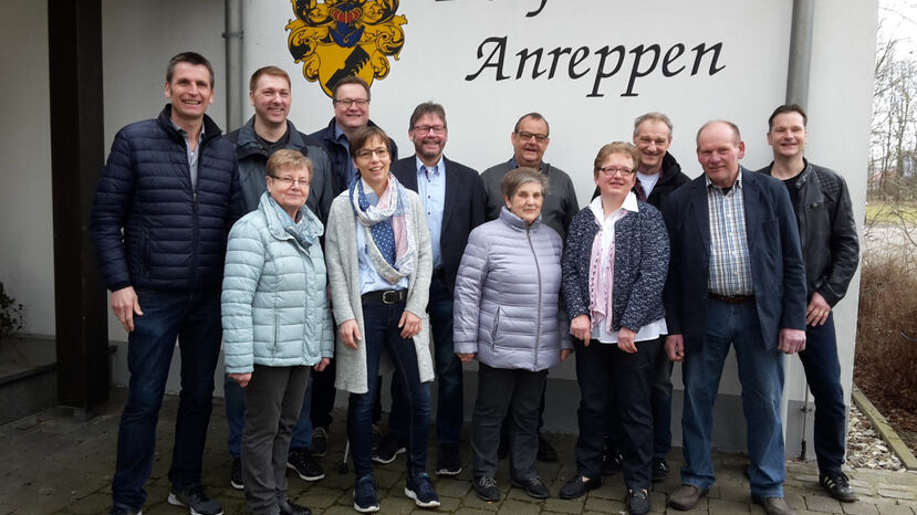 Heimatverein Anreppen Vorstand 2018