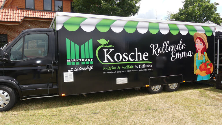 &quot;Rollende Emma&quot; gestartet - zwei Standplätze in Anreppen