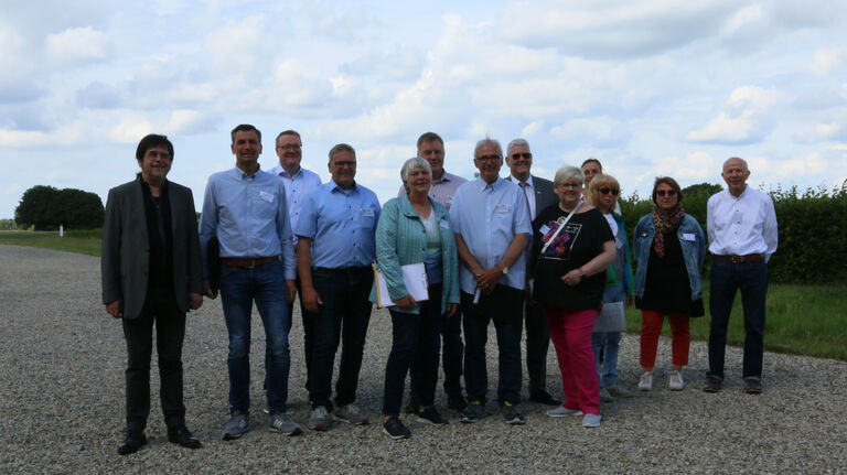 Bewertungskommission &quot;Unser Dorf hat Zukunft&quot; zu Besuch