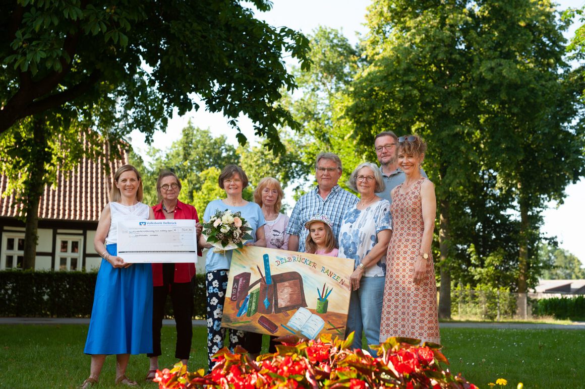 Spenden vom Tag der offenen Gärten an Delbrücker Ranzen