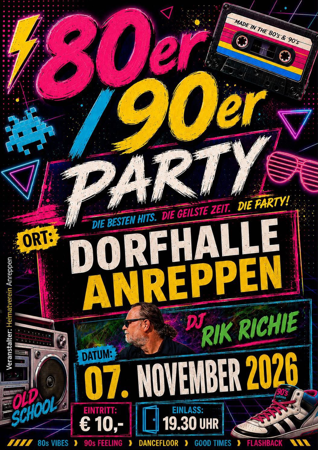 80er/90er Party