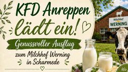 kfd: Besichtigung Milchhof Werning